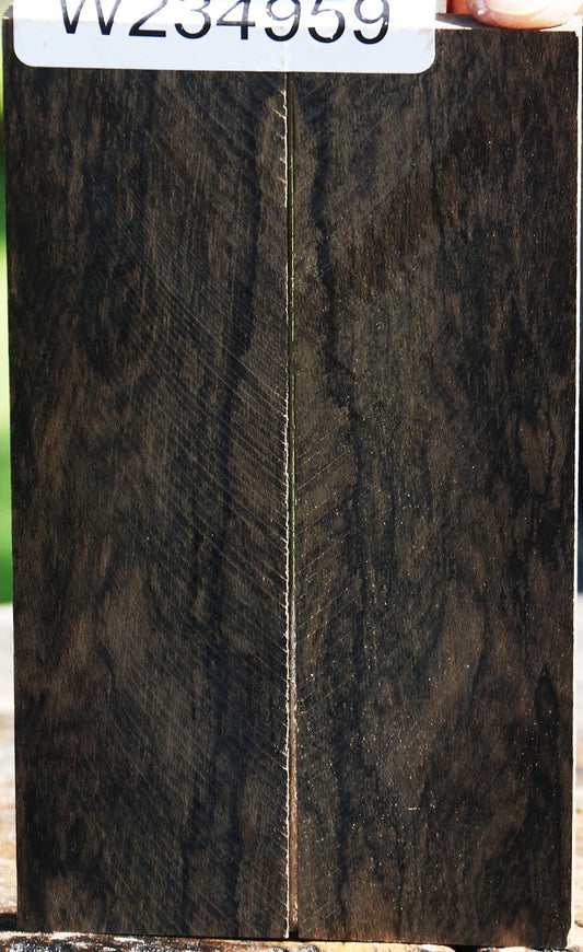 Extra Fancy Ziricote Bookmatched Knife Scales