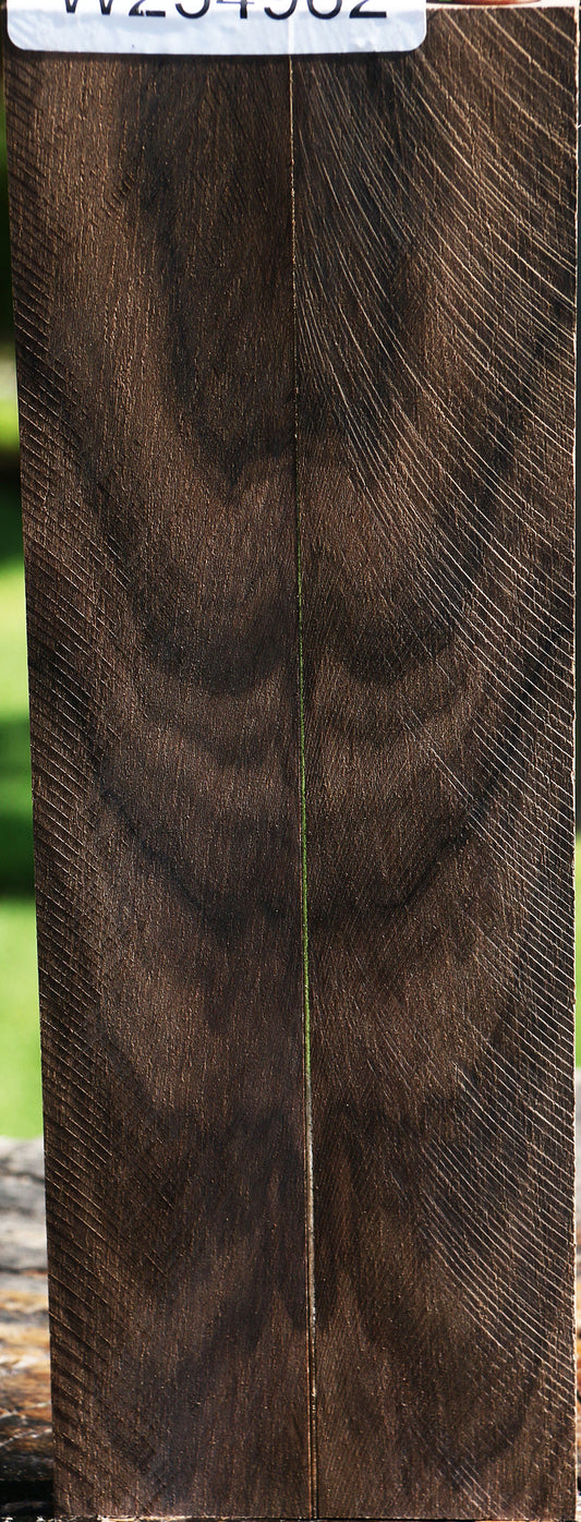 Figured Ziricote Bookmatched Knife Scales