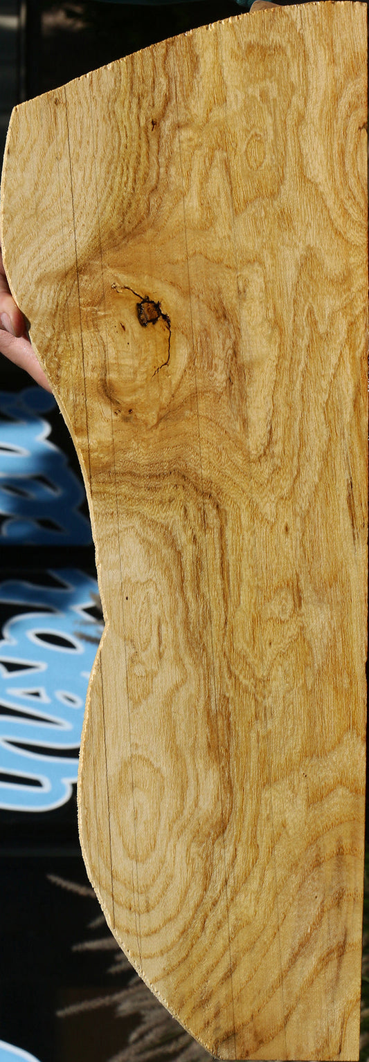 Figured Ailanthus Live Edge Lumber
