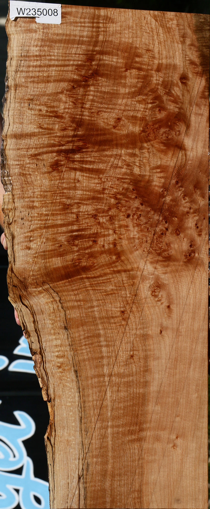 Extra Fancy Maple Live Edge Lumber