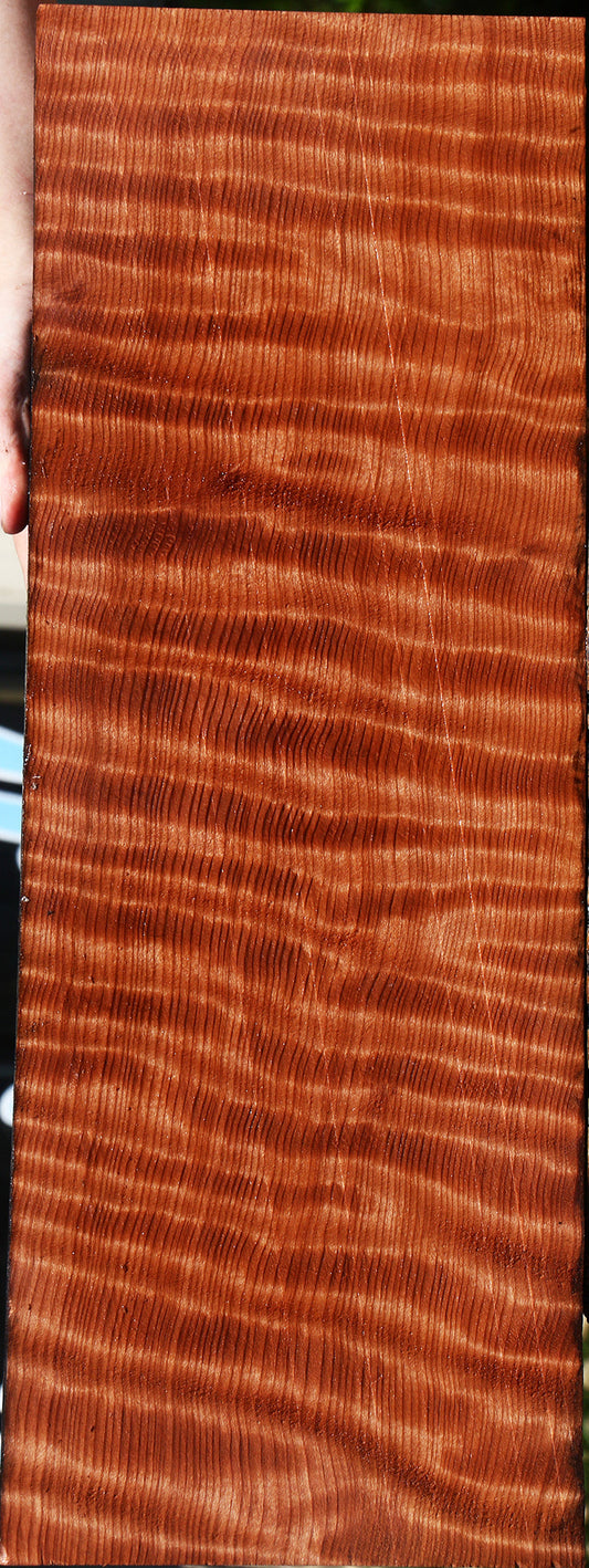 Curly Redwood Instrument Lumber