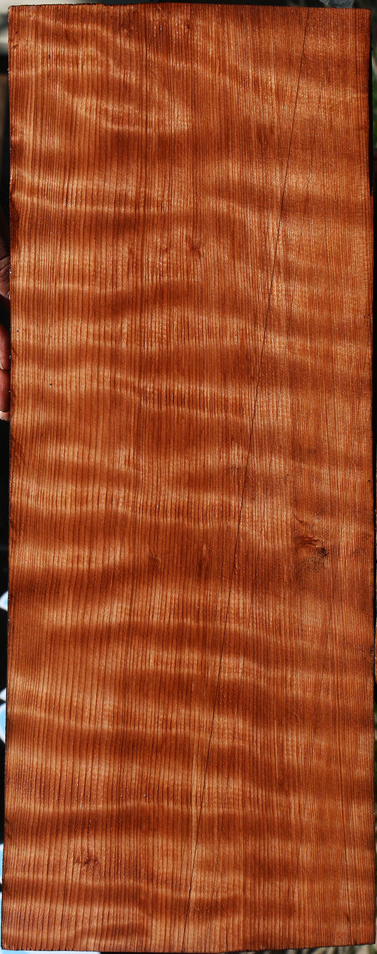 Curly Redwood Instrument Lumber