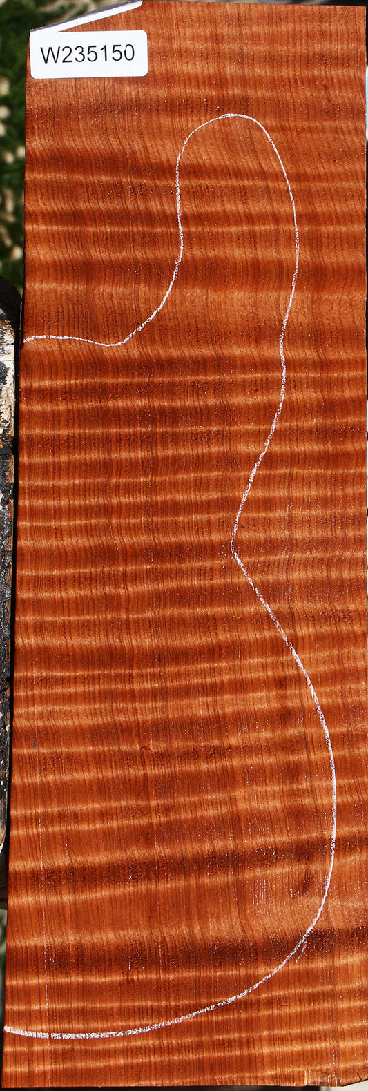Curly Redwood Instrument Lumber