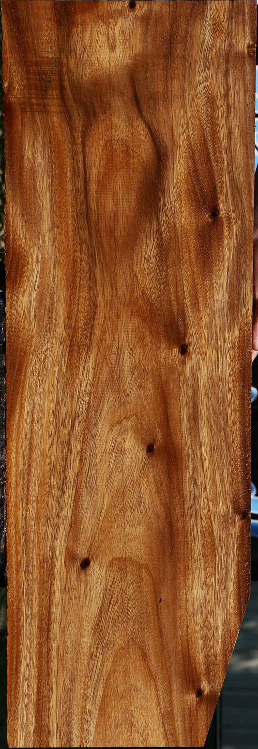 Figured Monkeypod Lumber