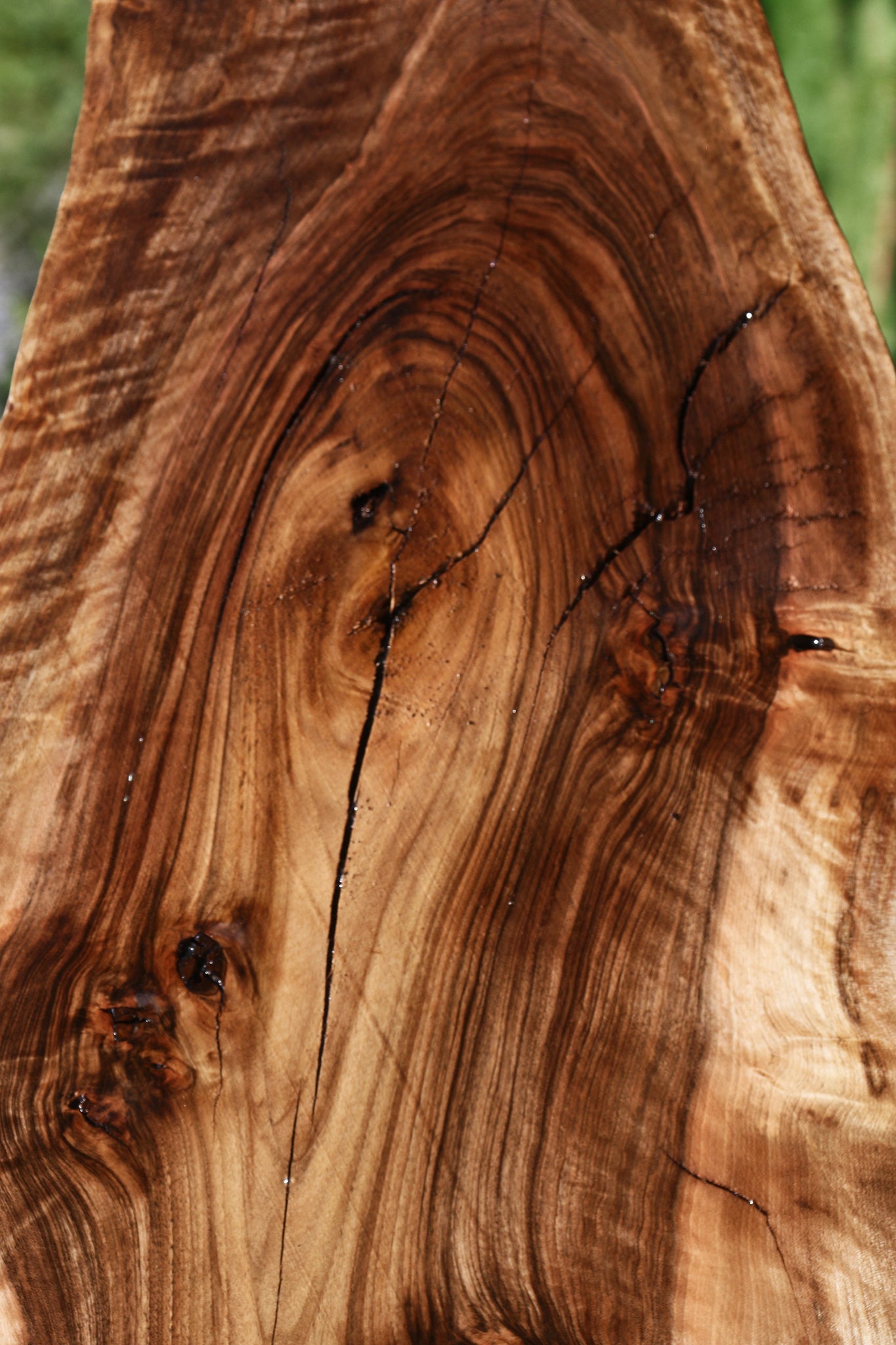Extra Fancy English Walnut Live Edge Slab (Free Shipping Excluded)