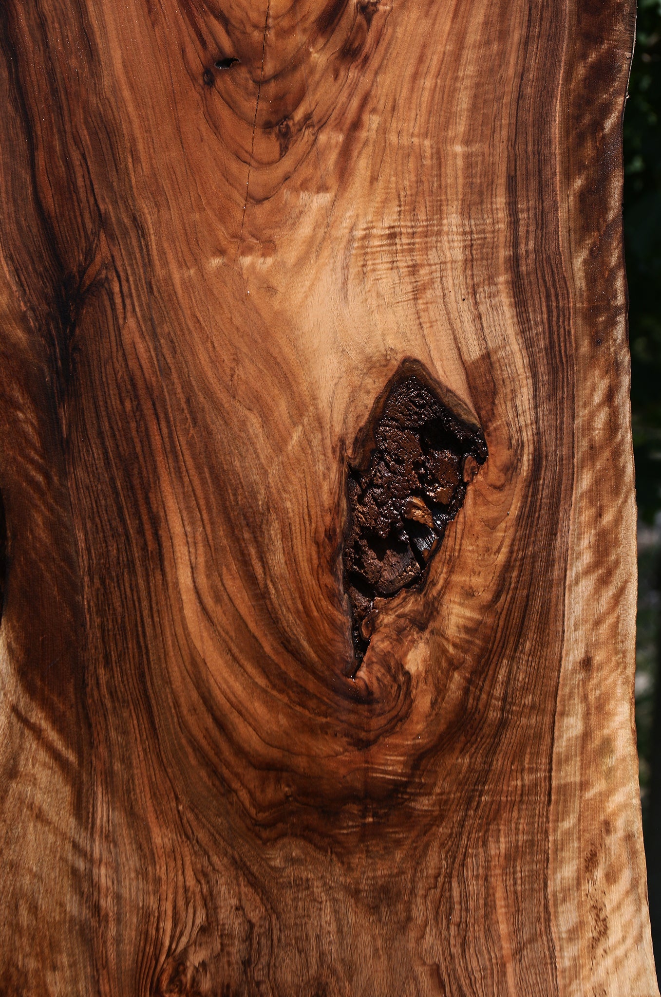 Extra Fancy English Walnut Live Edge Slab