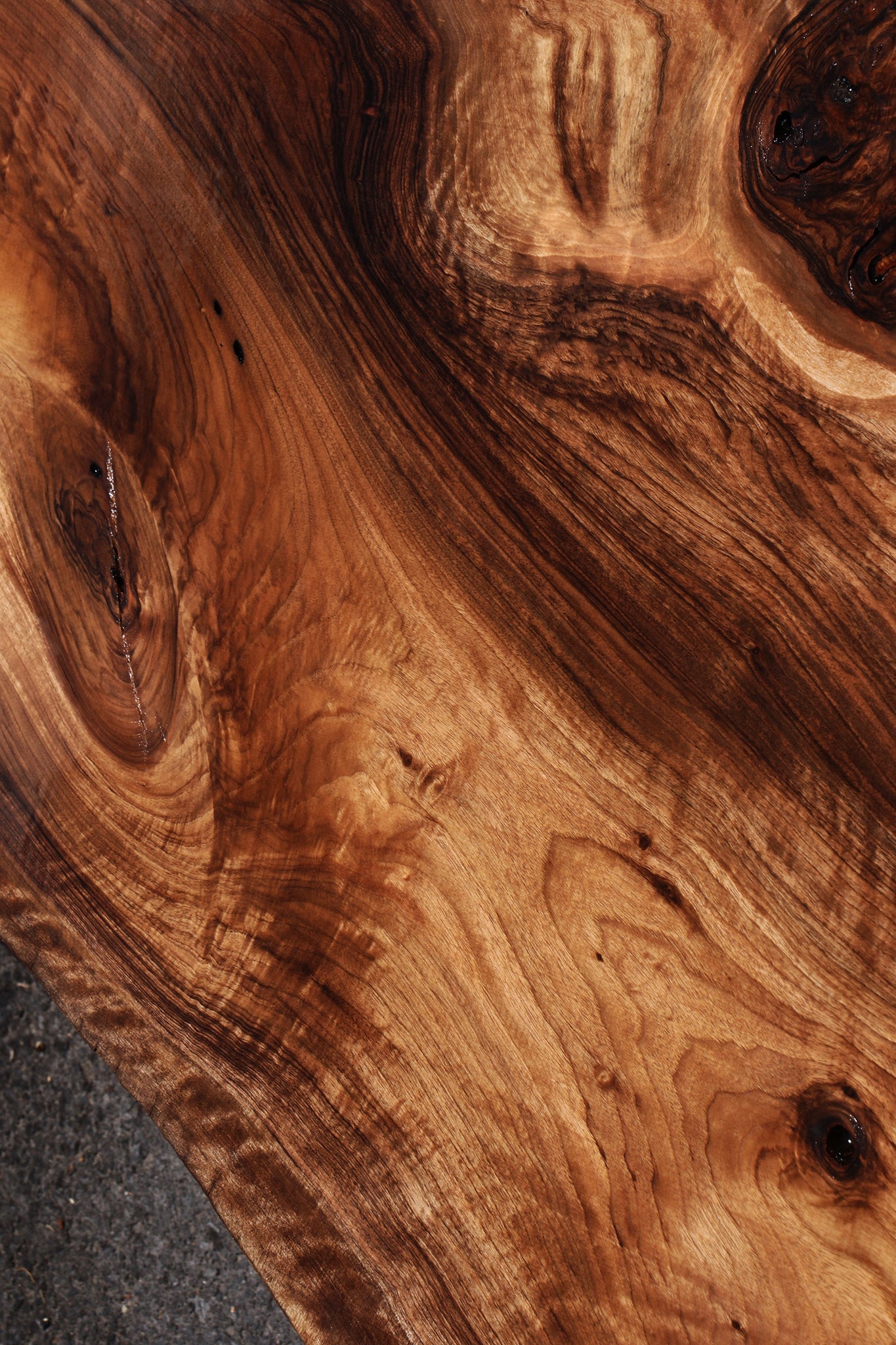 Extra Fancy English Walnut Live Edge Slab