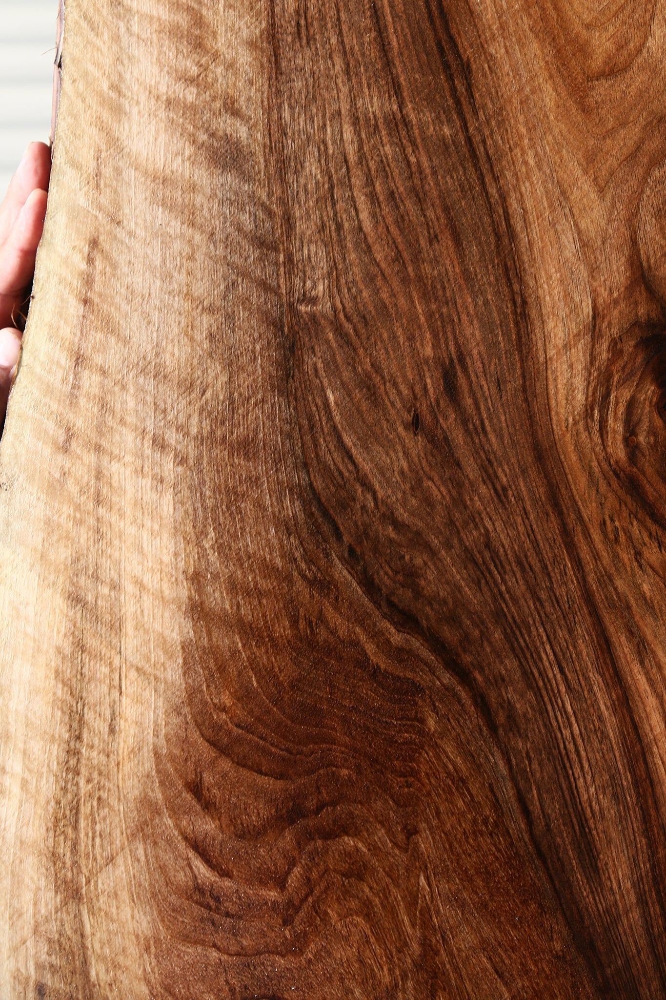 Extra Fancy English Walnut Live Edge Slab (Free Shipping Excluded)