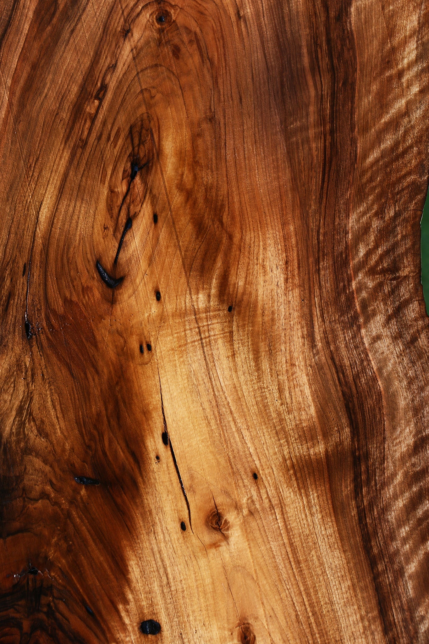 Extra Fancy English Walnut Live Edge Slab (Free Shipping Excluded)