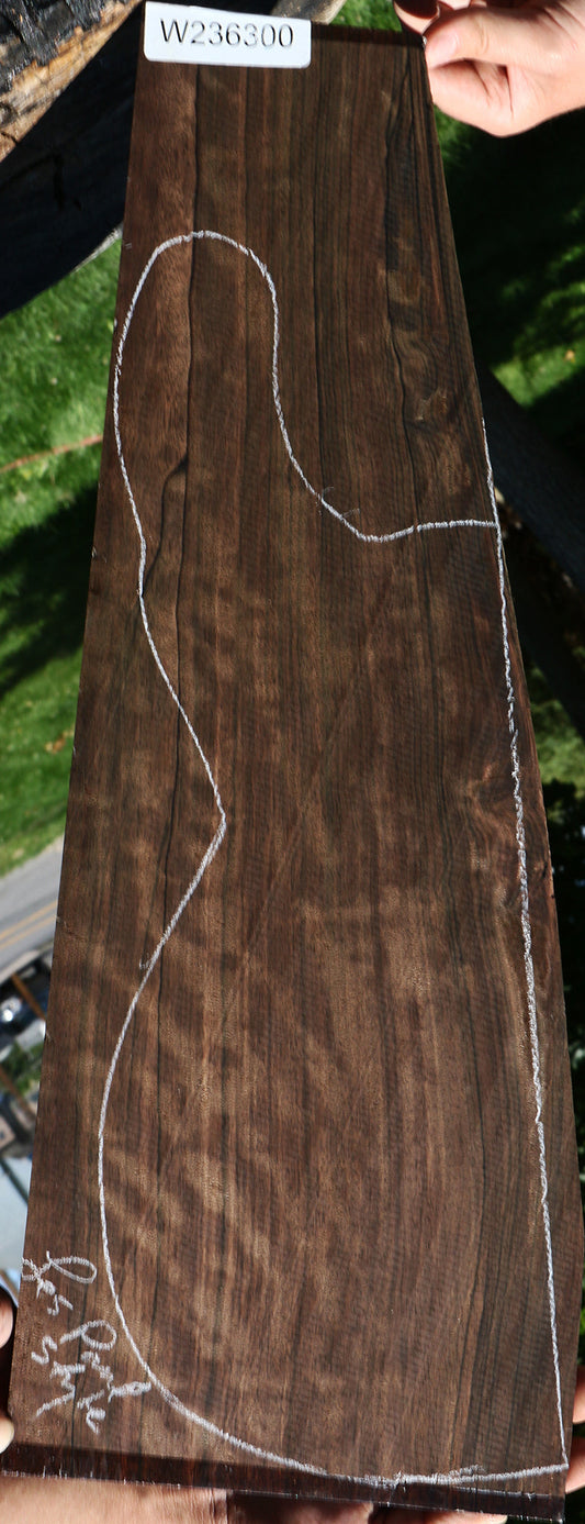 Extra Fancy Mun Ebony Instrument Lumber