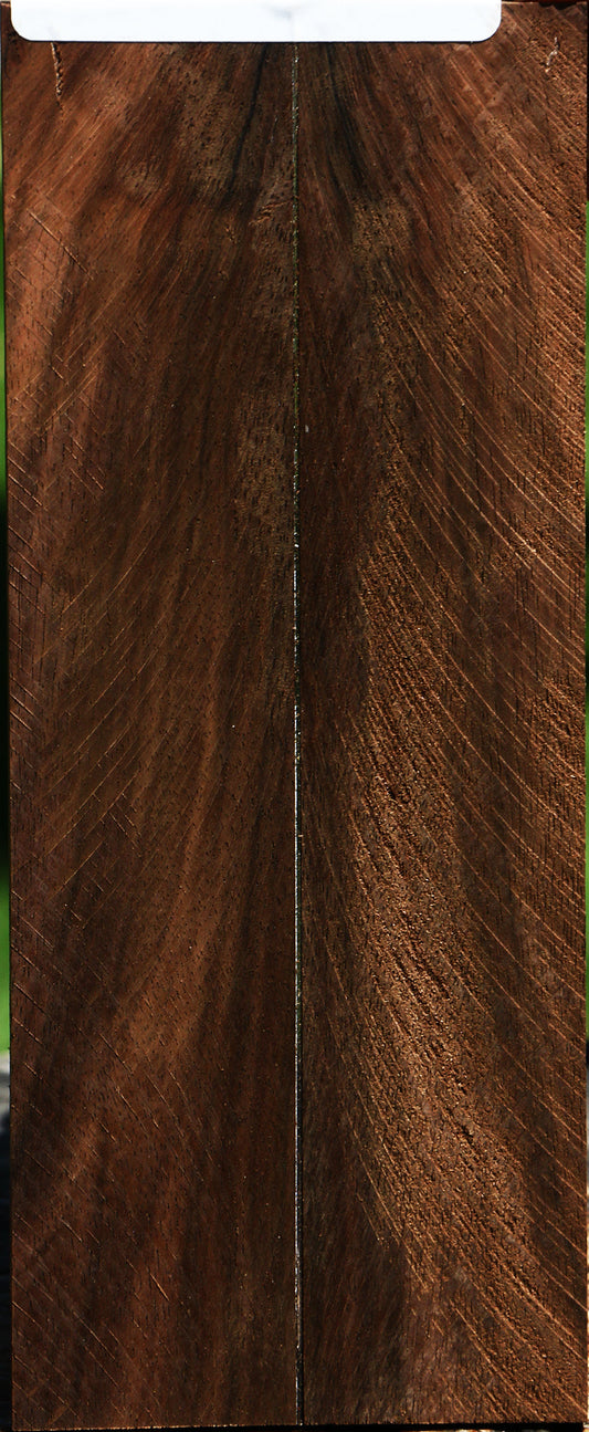 Mun Ebony Bookmatched Knife Scales