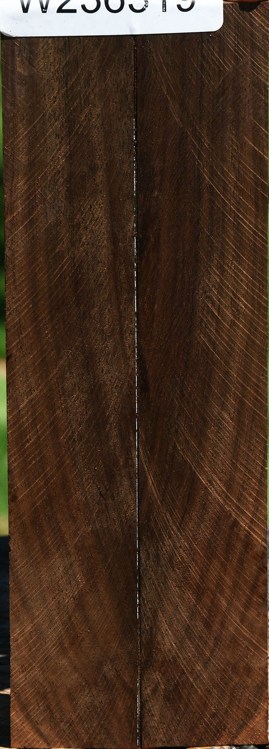 Mun Ebony Bookmatched Knife Scales