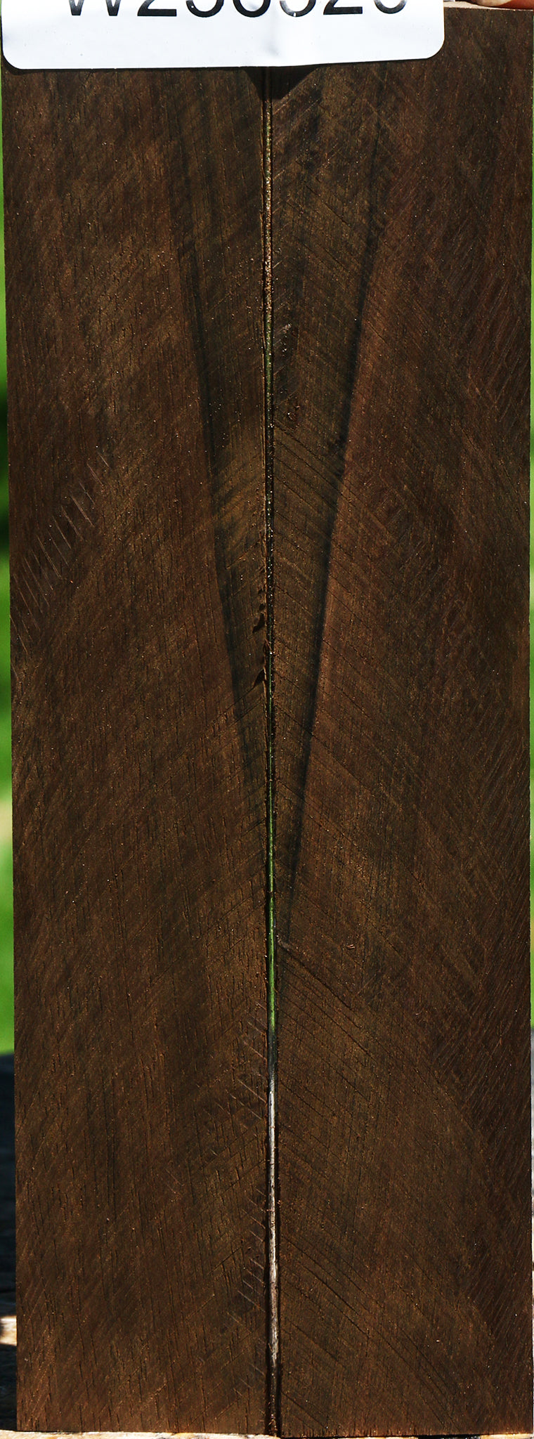 Mun Ebony Bookmatched Knife Scales