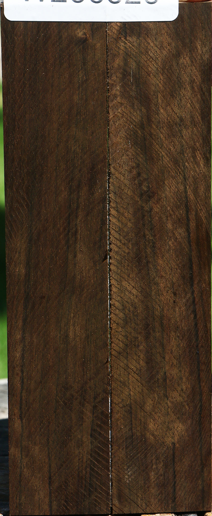 Mun Ebony Bookmatched Knife Scales