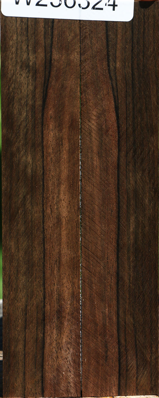 Mun Ebony Bookmatched Knife Scales