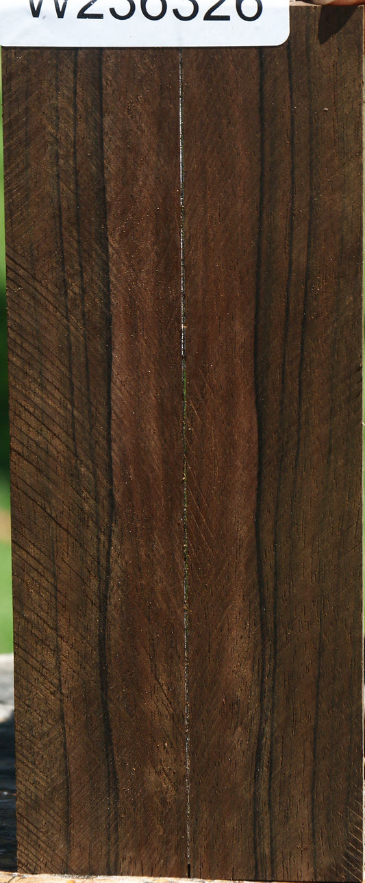 Mun Ebony Bookmatched Knife Scales