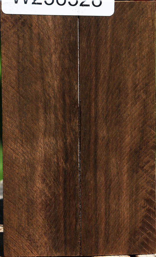 Mun Ebony Bookmatched Knife Scales