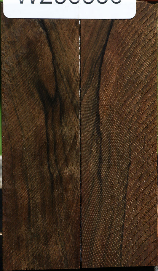 Mun Ebony Bookmatched Knife Scales