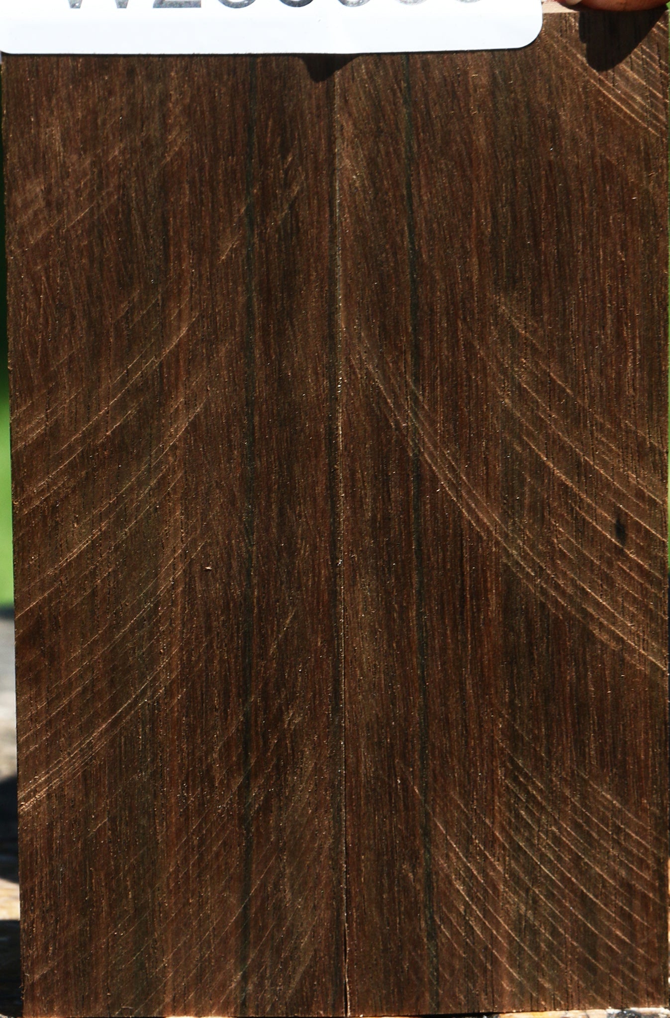 Mun Ebony Bookmatched Knife Scales