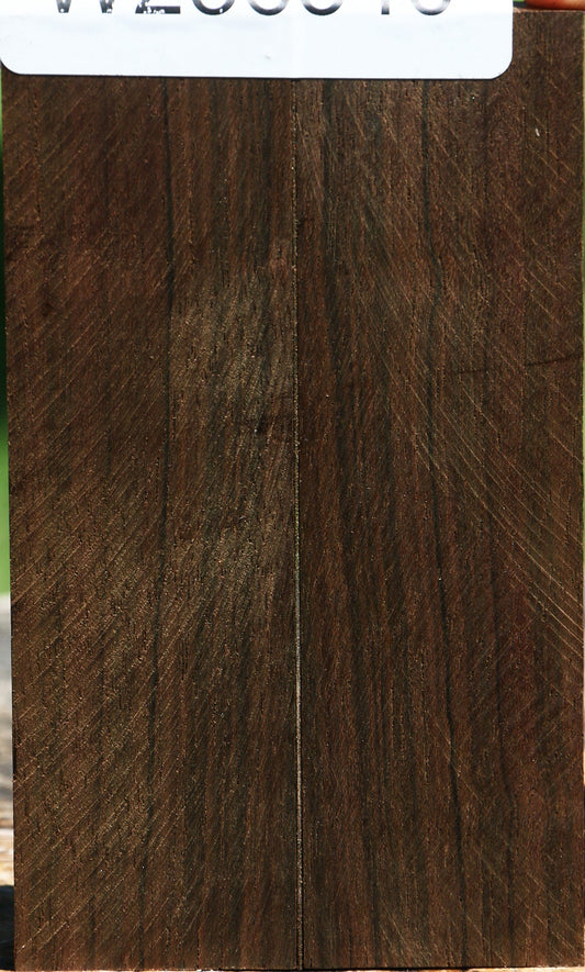 Mun Ebony Bookmatched Knife Scales