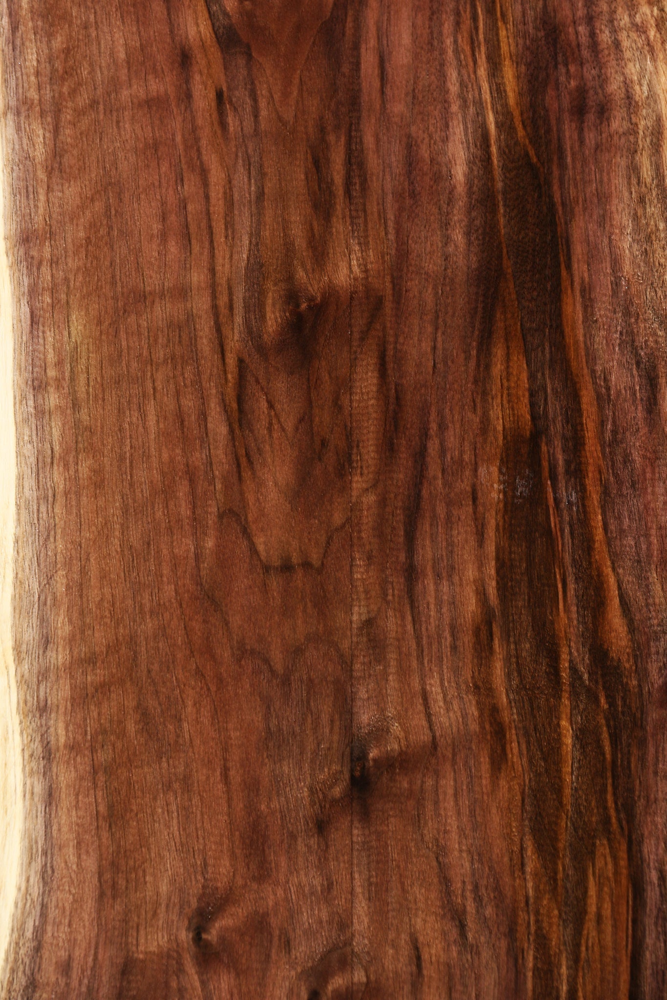 Figured Claro Walnut Live Edge Lumber