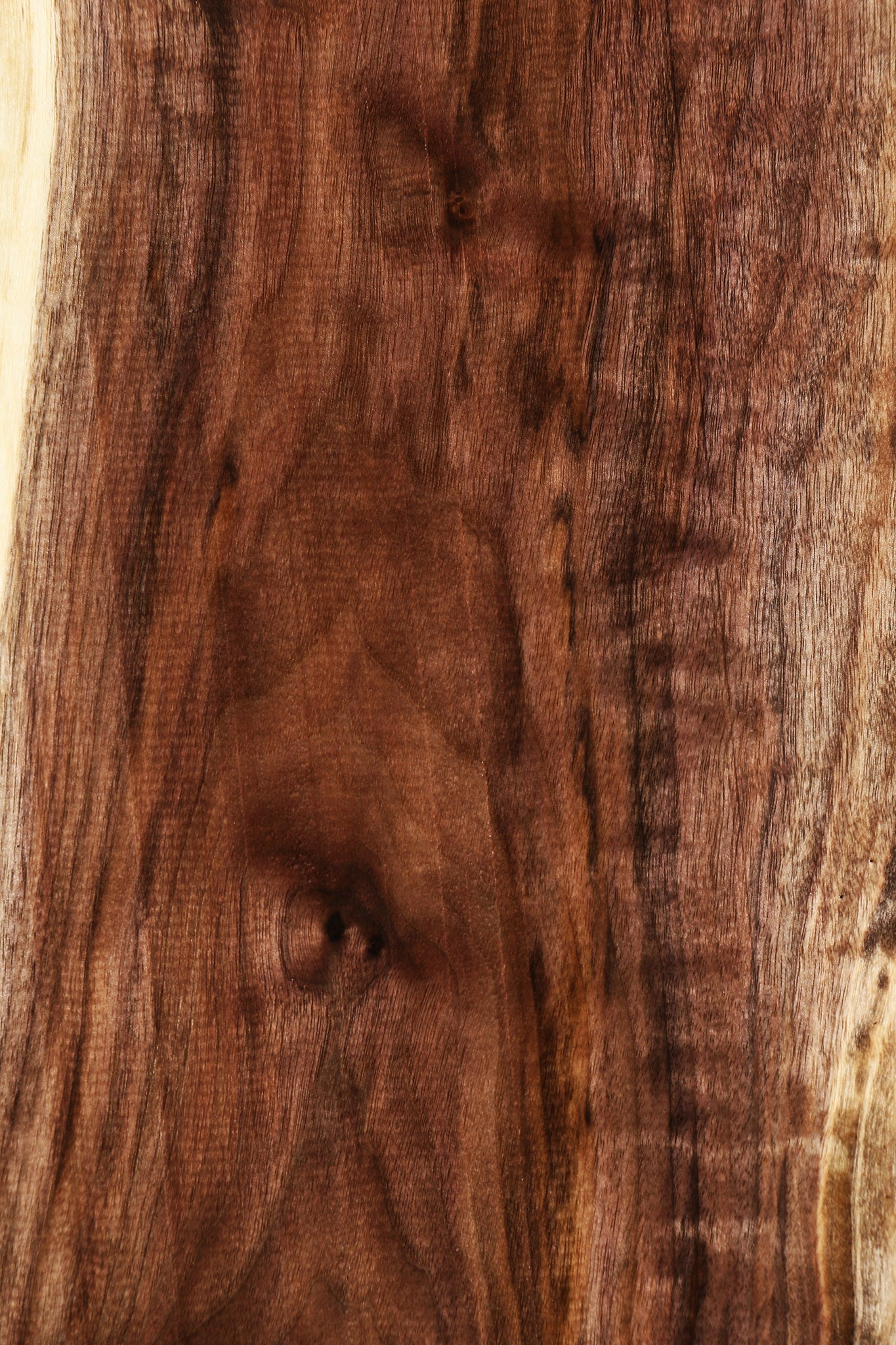 Figured Claro Walnut Live Edge Lumber