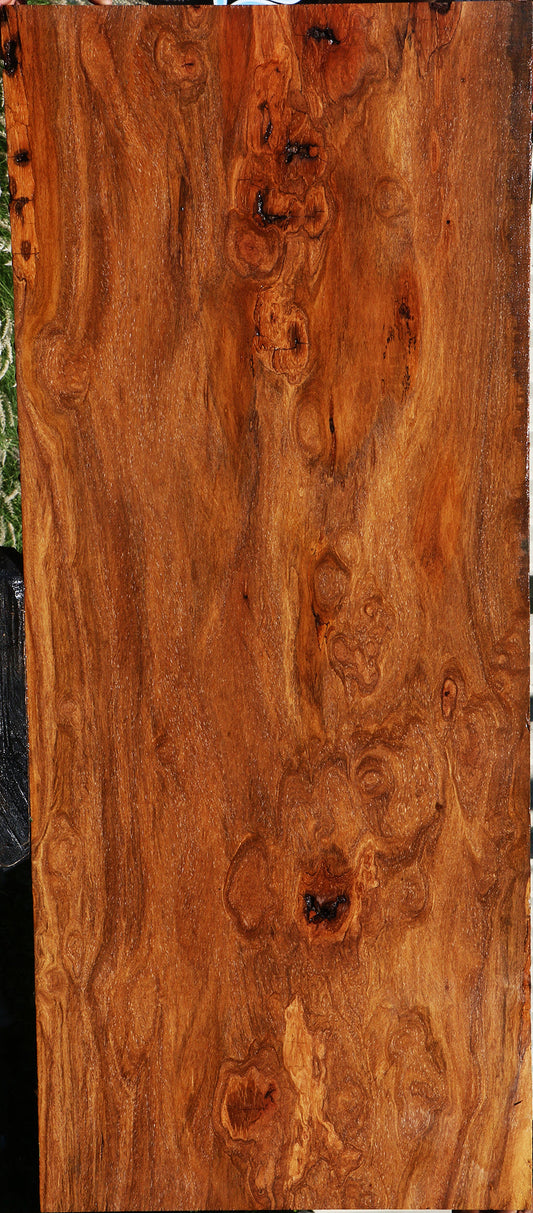 Figured Red Cumaru Slab