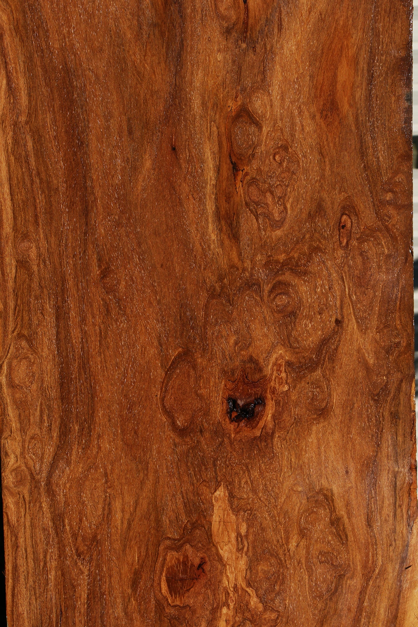 Figured Red Cumaru Slab