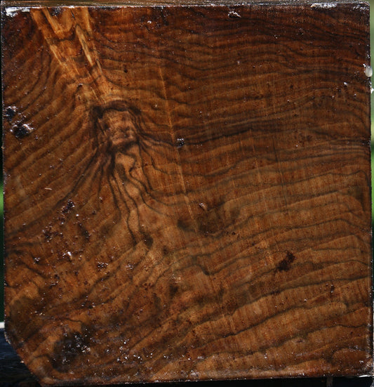 Figured Claro Walnut Bowl Blank