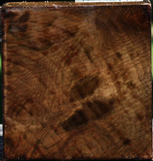 Figured Claro Walnut Bowl Blank