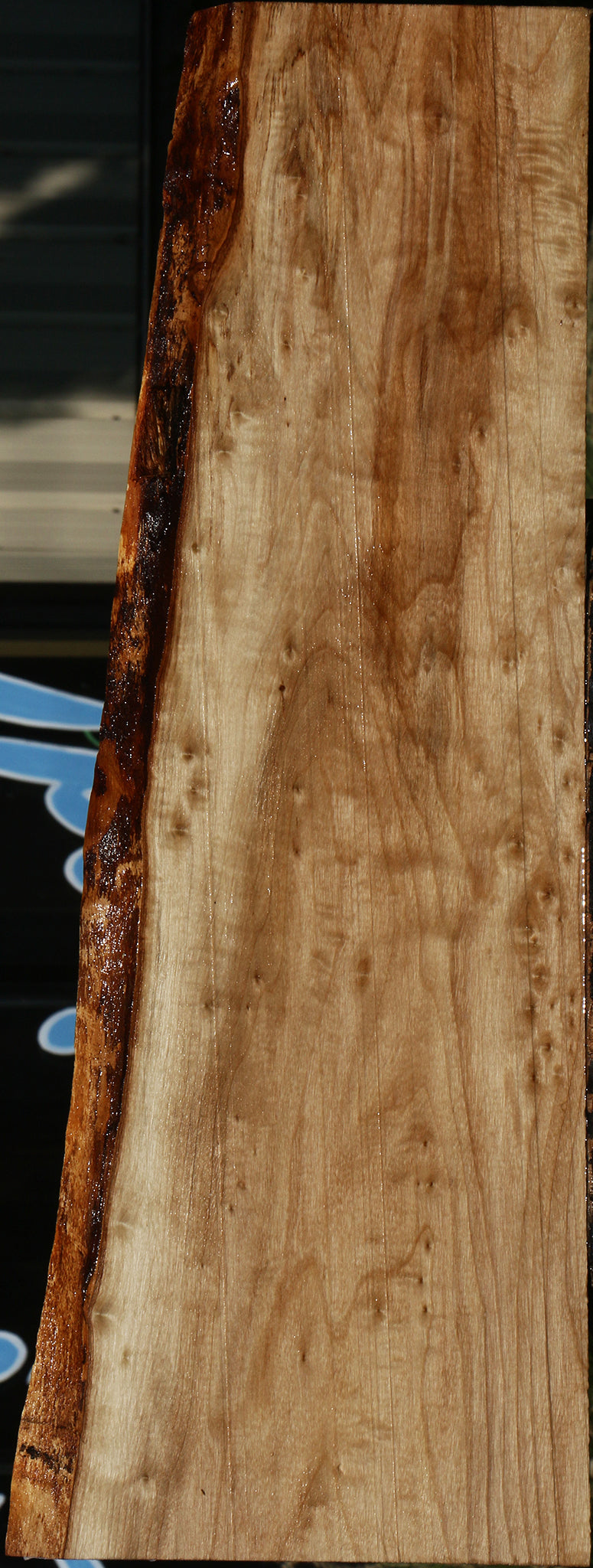 Figured Black Cottonwood Live Edge Lumber