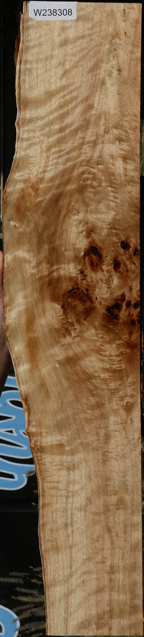 Figured Rustic Black Cottonwood Live Edge Lumber