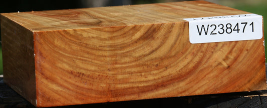 Figured Carob Bowl Blank