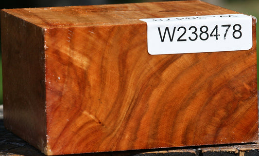 Figured Carob Bowl Blank