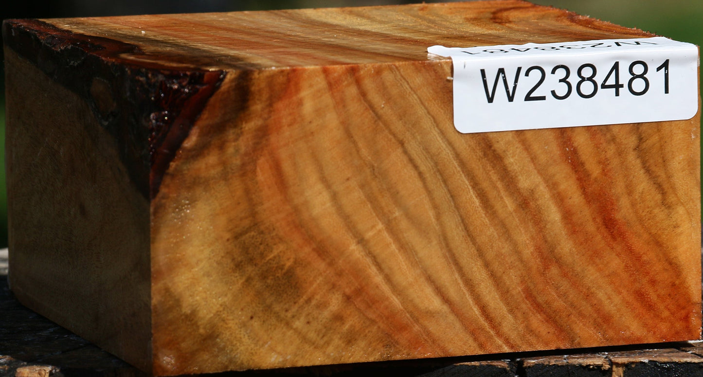 Figured Carob Bowl Blank