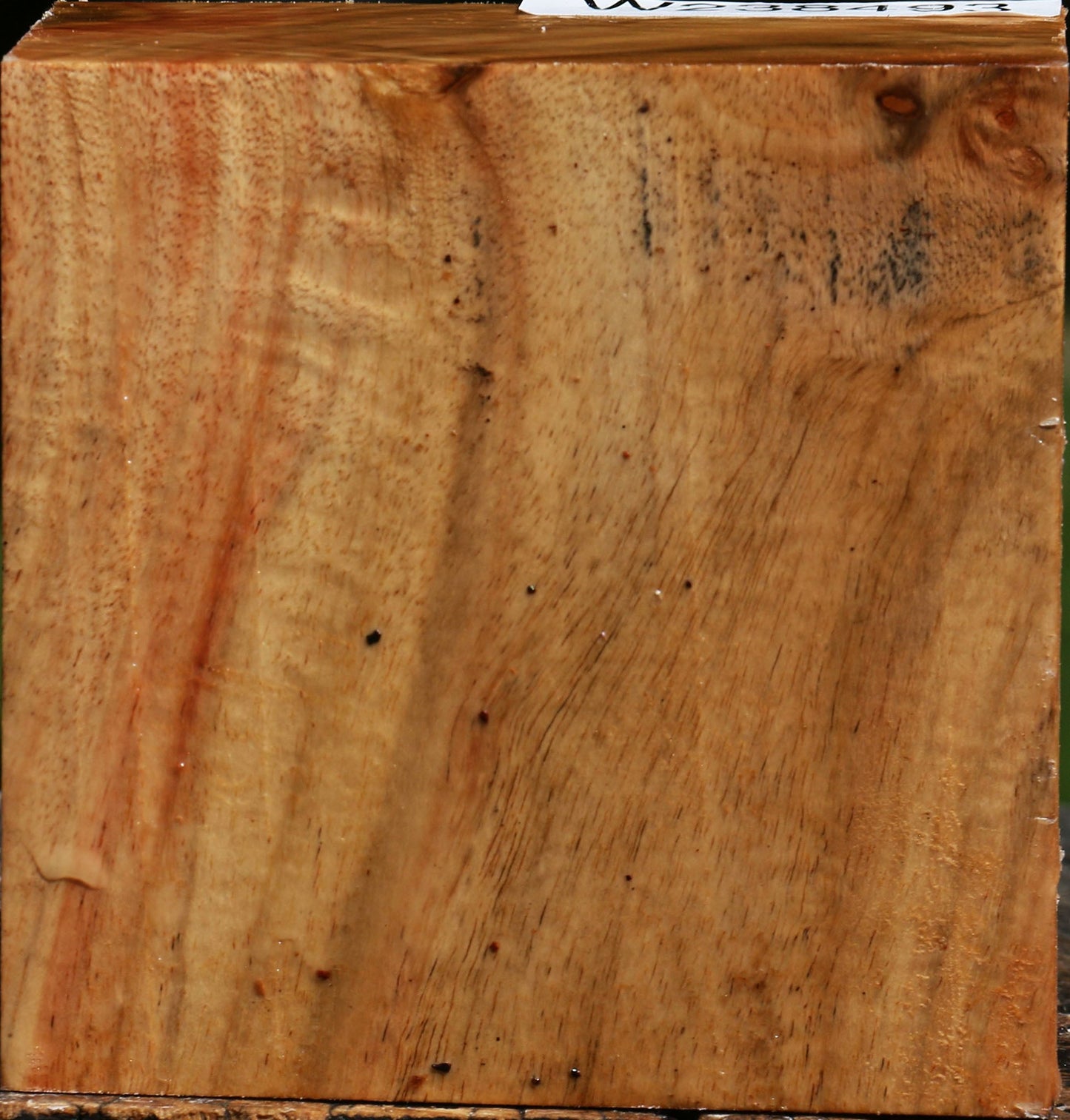 Figured Carob Bowl Blank