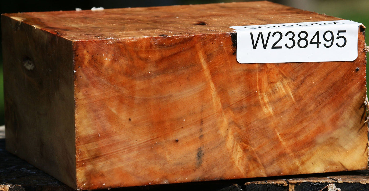 Figured Carob Bowl Blank