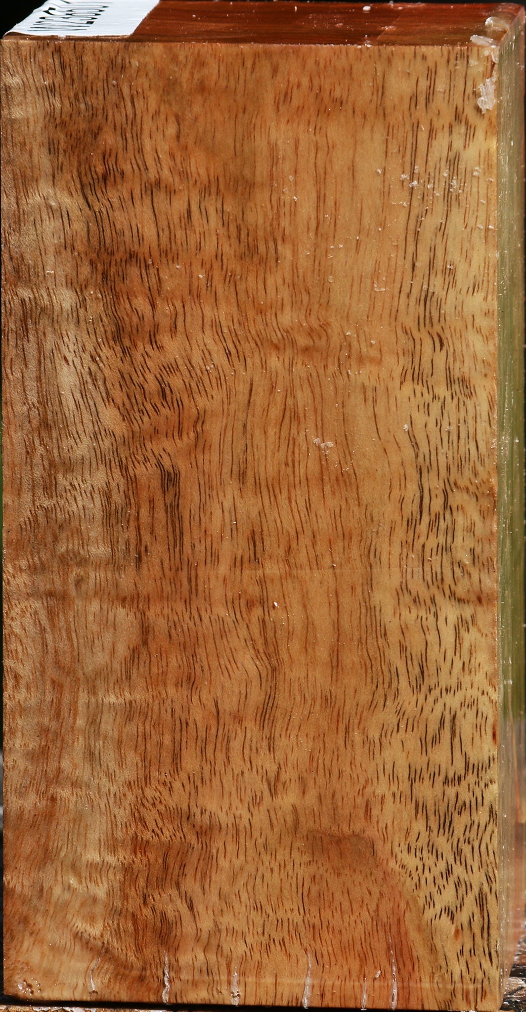 Figured Carob Turning Square