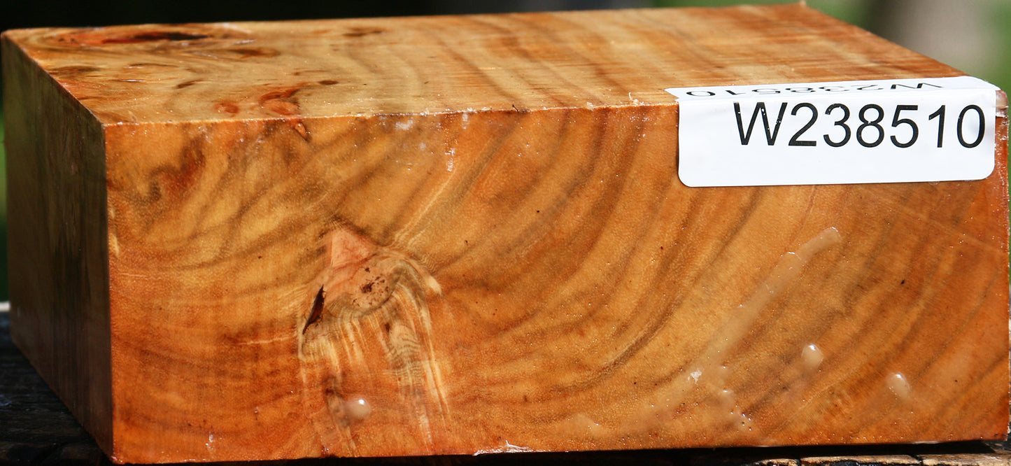 Figured Carob Bowl Blank