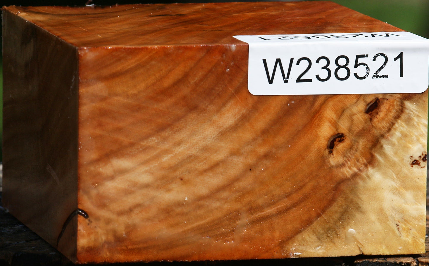 Figured Carob Bowl Blank