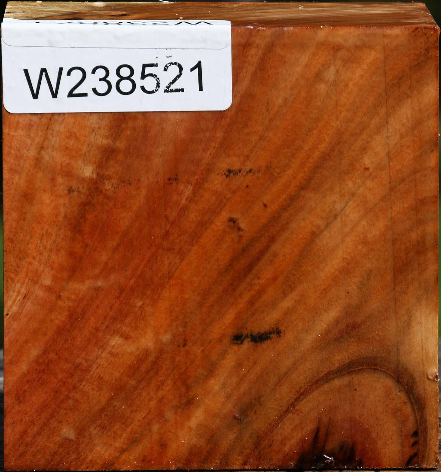 Figured Carob Bowl Blank