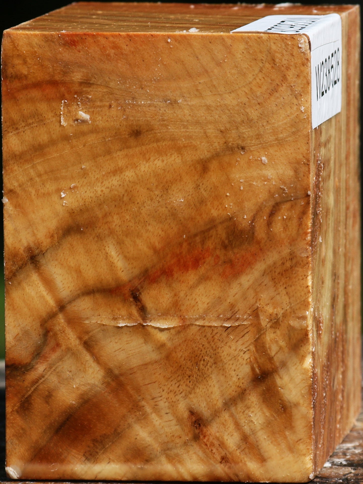 Extra Fancy Carob Bowl Blank