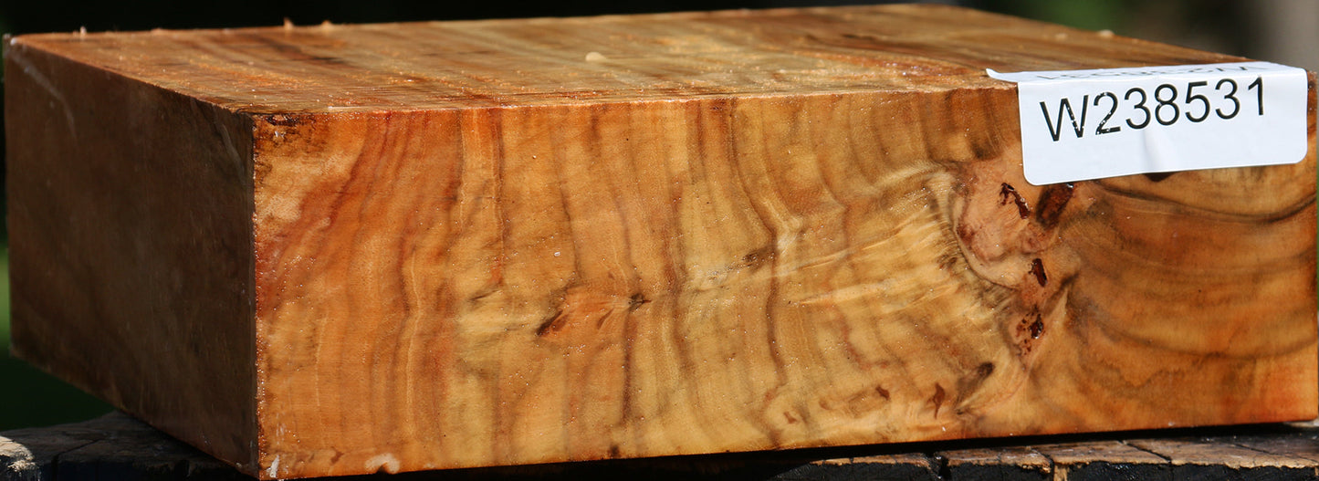 Figured Carob Bowl Blank