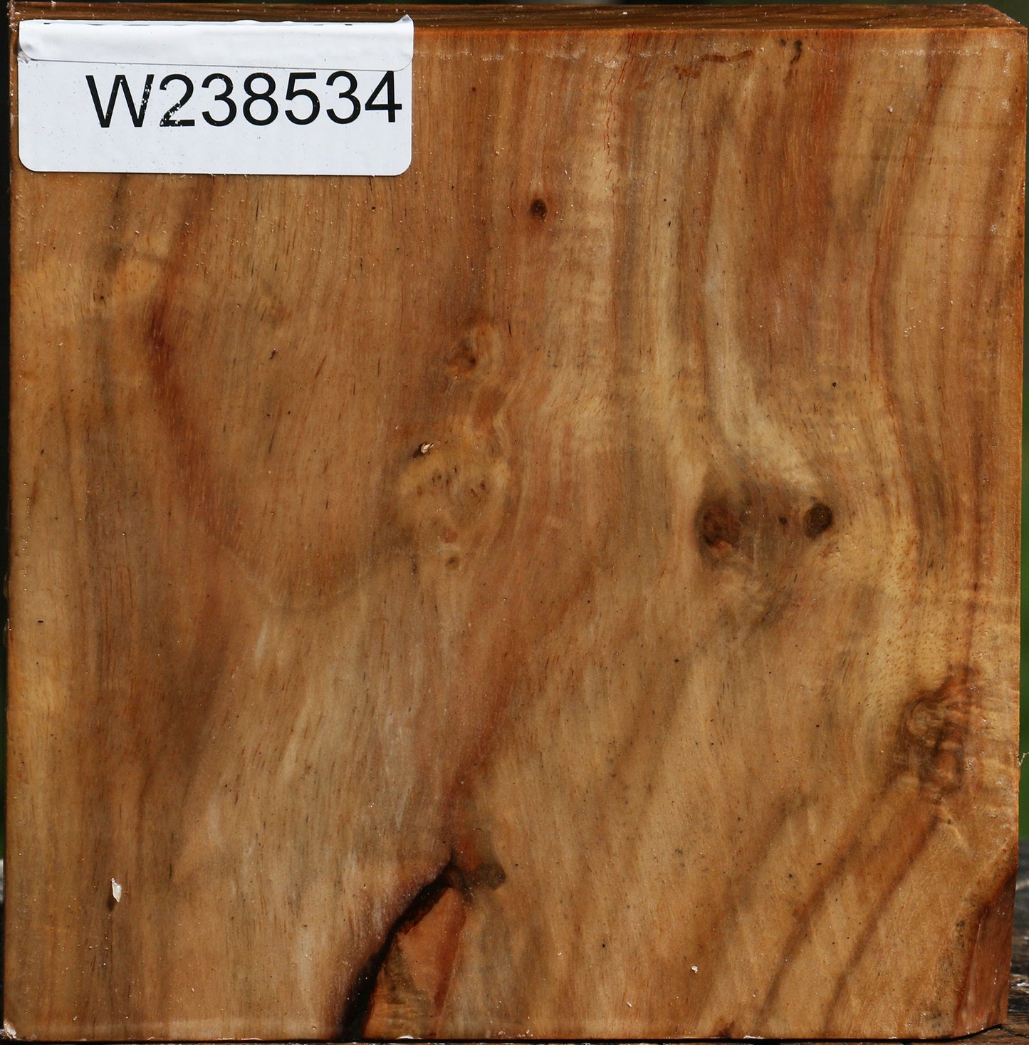 Figured Carob Bowl Blank