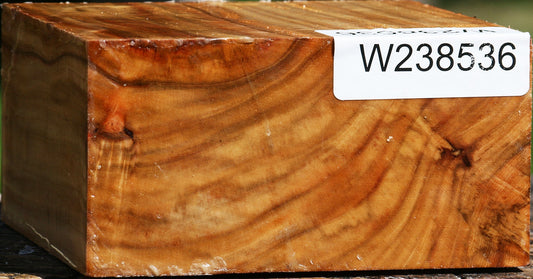 Figured Carob Bowl Blank