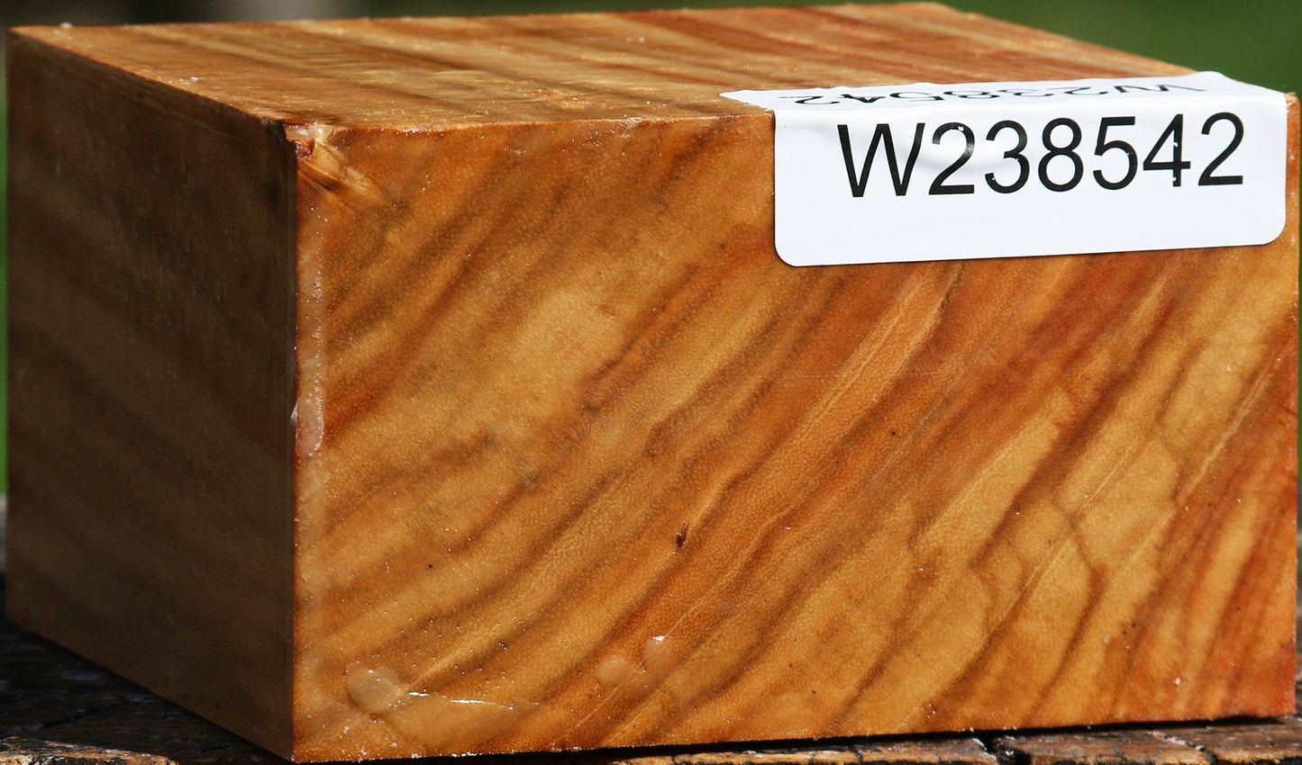 Figured Carob Bowl Blank