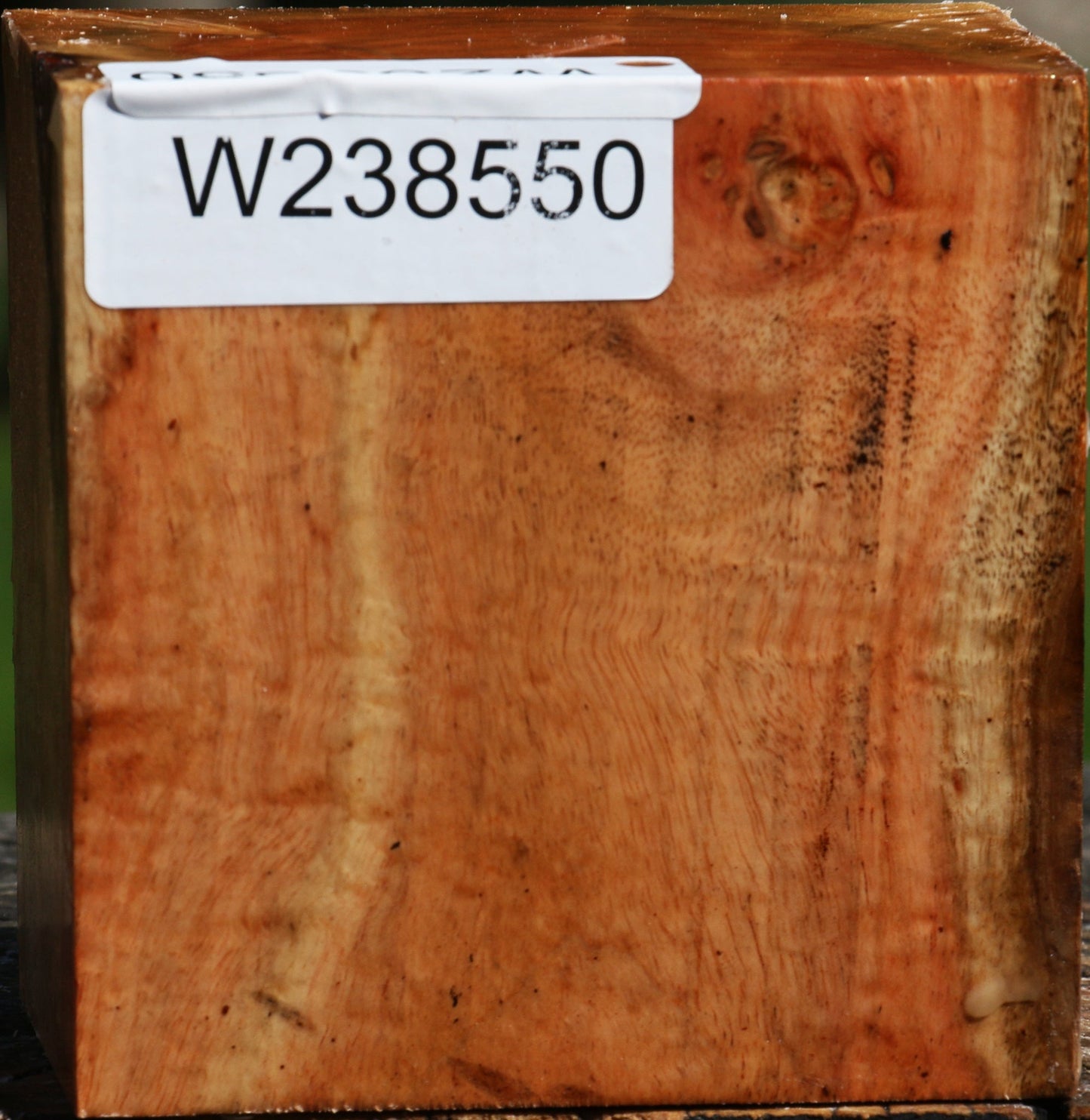 Figured Carob Bowl Blank