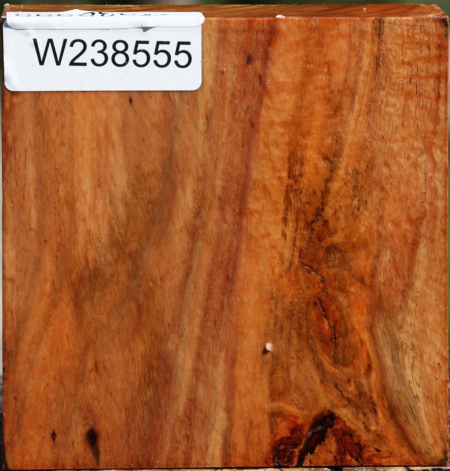 Figured Carob Bowl Blank