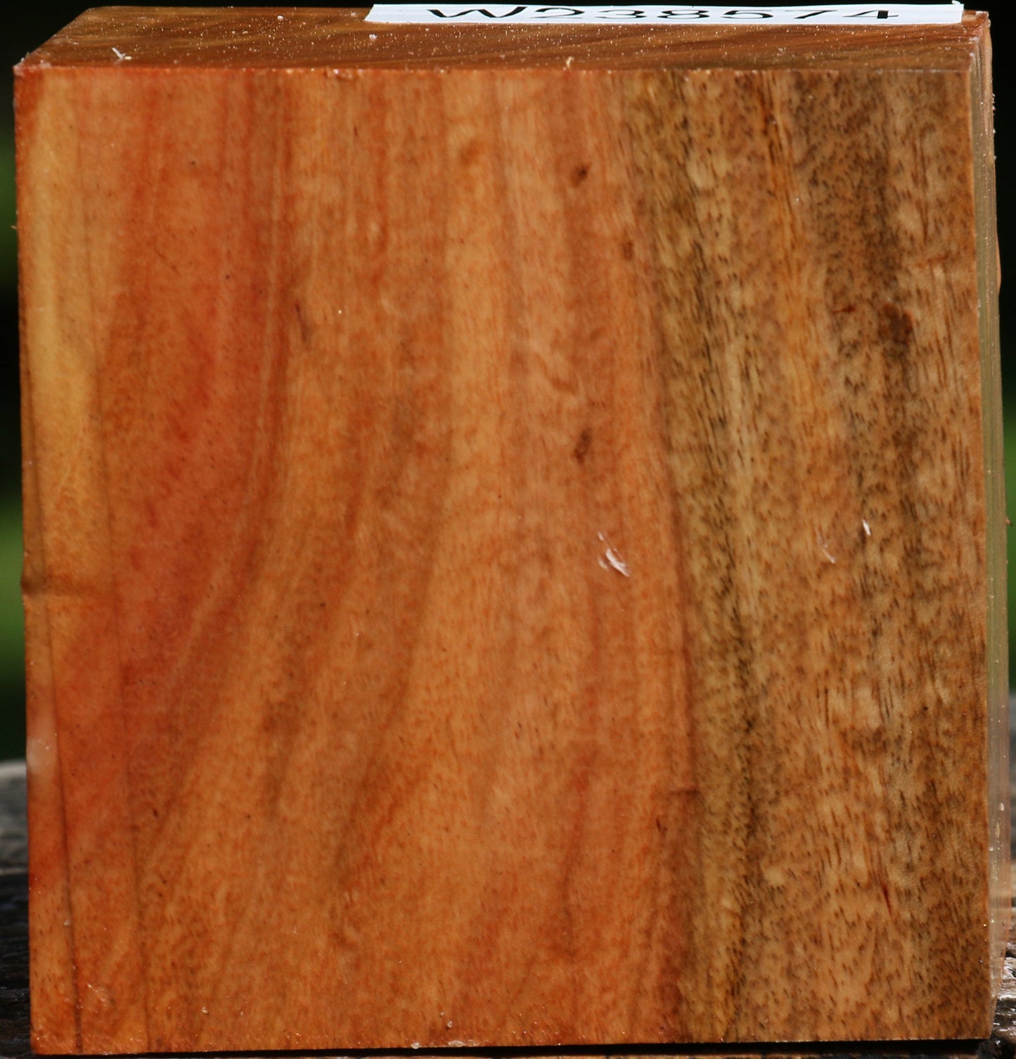 Figured Carob Bowl Blank