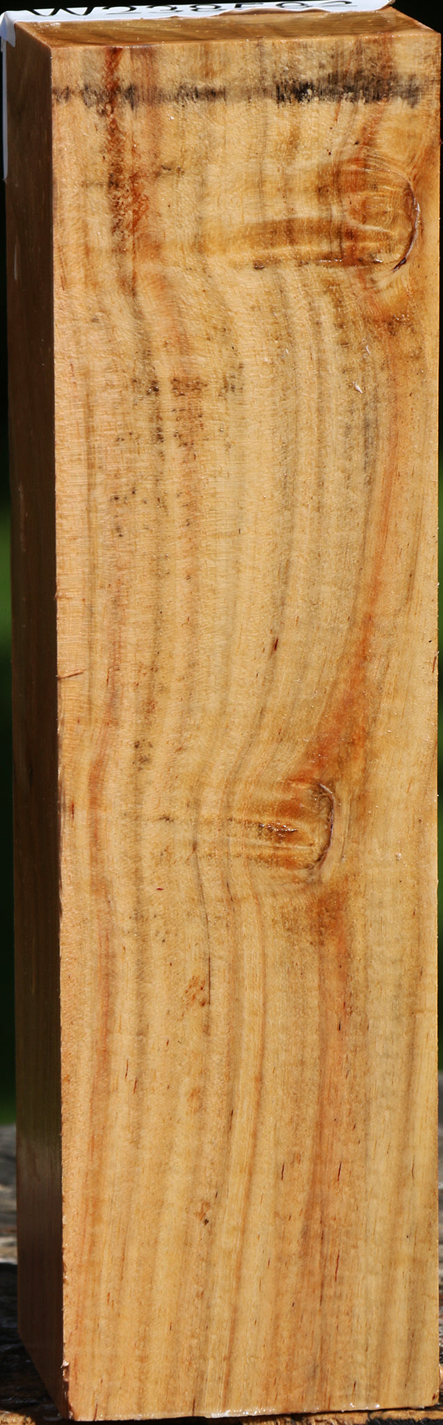 Figured Carob Turning Square